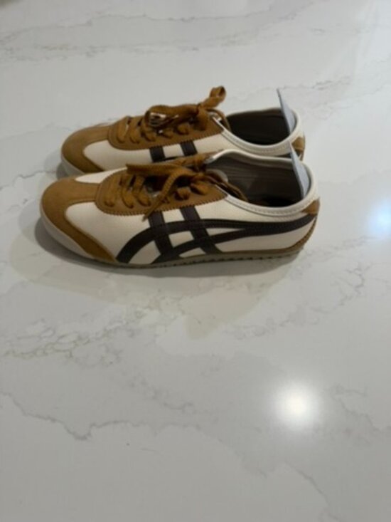Onitsuka Tiger by Asics Shoes - Onitsuka Tiger Mexico 66 | Cream / Licorice Brown | Size 7